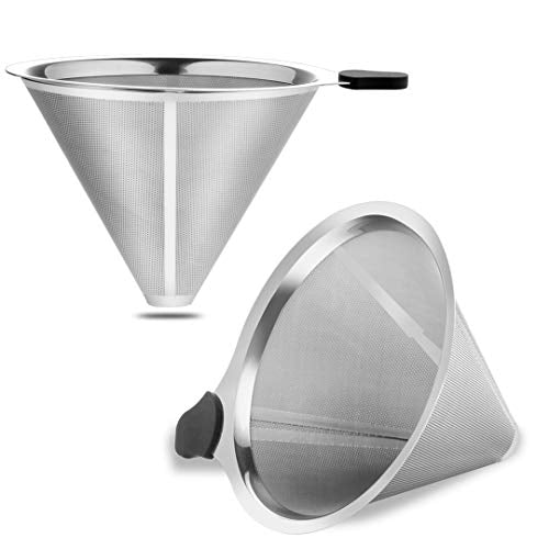2PCS Pour Over Coffee Filter (2 Count)