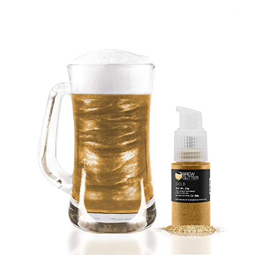 Brew Glitter Edible Drink Glitter Pump 1x 25g for Cocktails