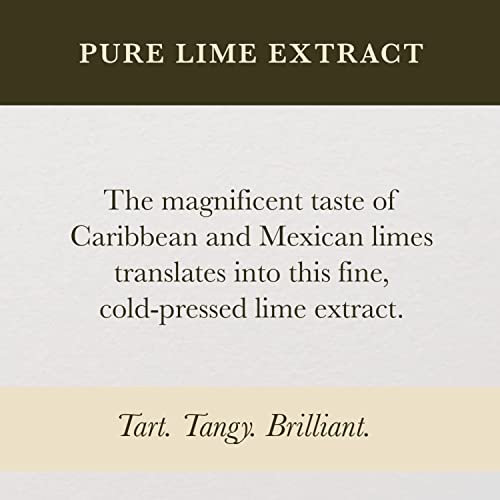 Pure Lime Extract for Baking & Cooking (8 Fl Oz)
