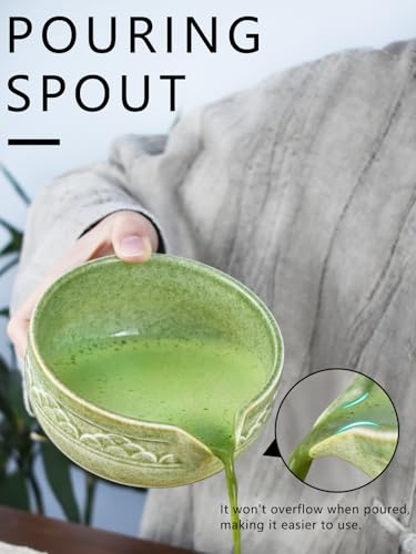 Matcha Tea Set with Pouring Spout