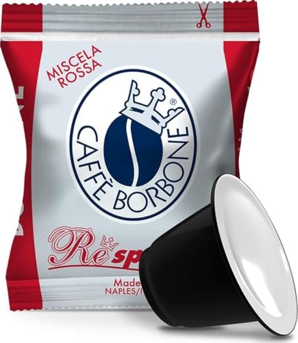 Miscela Rossa Espresso Pods Compatible with Nespresso Original Machines (50 Count)
