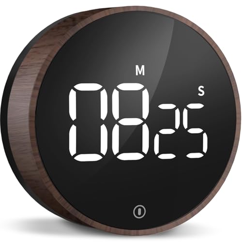 Digital Magnetic Kitchen Timer & Stopwatch with LED Display