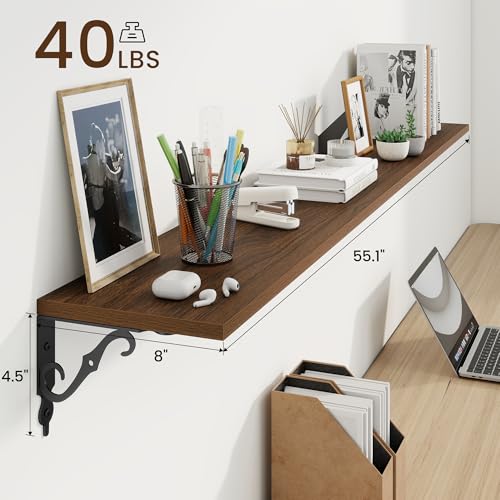 Floating Shelves for Wall Decor (2 Count)