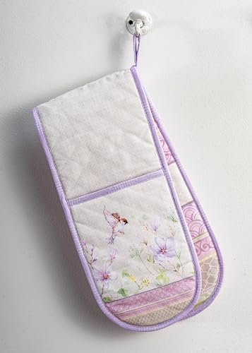Double Oven Mitts 100% Cotton Double Oven Glove