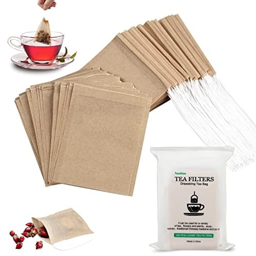 300 Pcs Disposable Tea Bags for Loose Leaf Tea (400 Count)