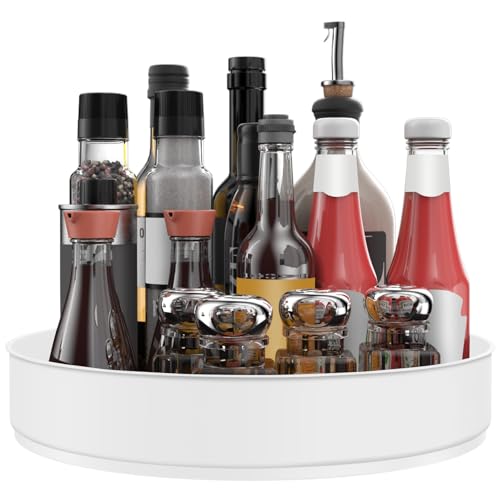 Lazy Susan Turntable Spice Rack Organizer for Kitchen Cabinet