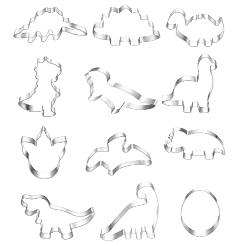 Small Sizes Dinosaur Cookie Cutters Set