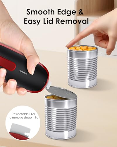 CORE Electric Can Opener_Single Touch Automatic Opener for Seniors with Arthritis