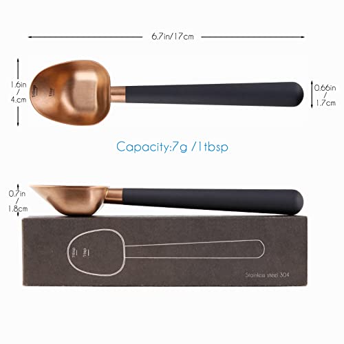 Stainless Steel Long Hollow Handle Coffee Scoop