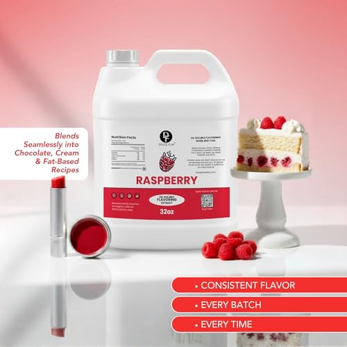 Raspberry Flavoring Oil 32 oz (32 Fl Oz)