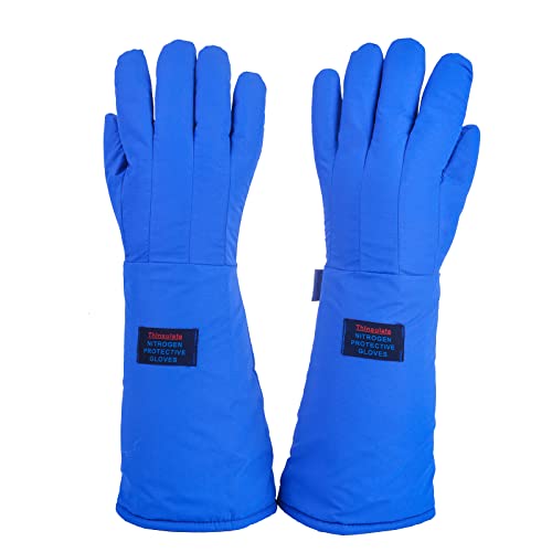 Cryogenic Gloves Low Temperature LN2 Liquid Nitrogen Protective Gloves Cold Storage Safety Frozen Gloves
