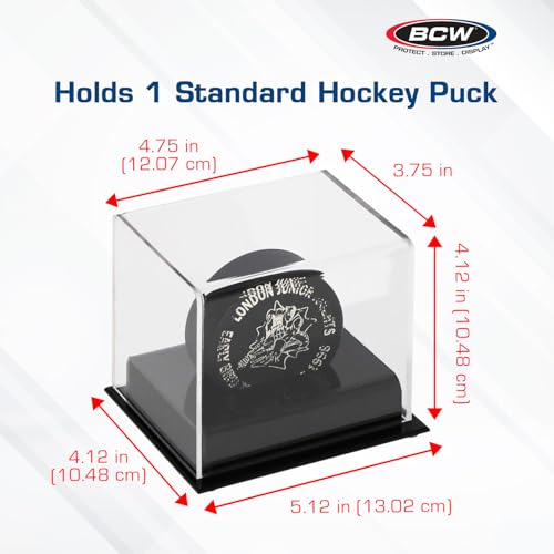 Acrylic Hockey Puck Display Case