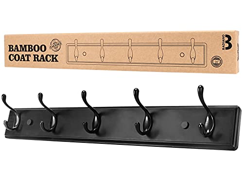 Heavy Duty Wooden Coat Rack