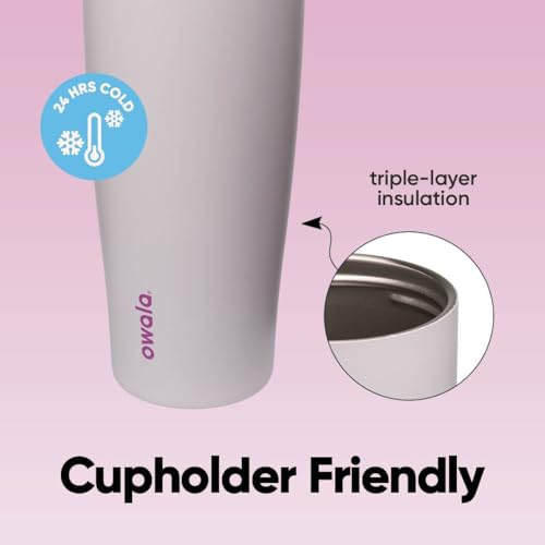 FreeSip Tumbler Stainless Steel Water Bottle 40 oz Dreamy Field