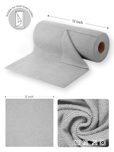 Microfiber Cleaning Cloth Roll (30 Count)