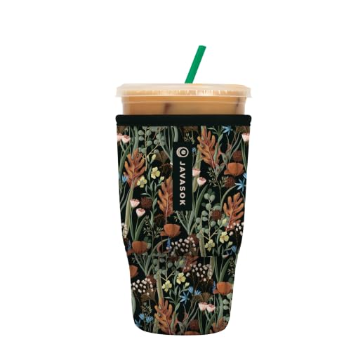 JavaSok Iced Coffee & Cold Soda Insulated Neoprene Cup Sleeve