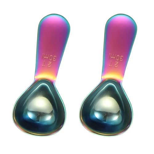 2Pcs Stainless Steel Coffee Scoop (4 Count)