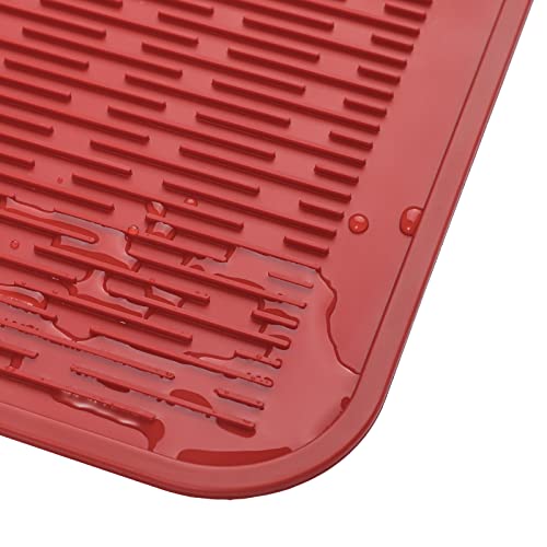 Silicone Dish Drying Mat for Multiple Usage