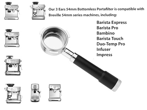 54mm Spouted Portafilter Compatible with Breville Barista Express