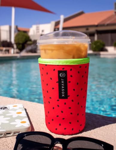 JavaSok Iced Coffee & Cold Soda Insulated Neoprene Cup Sleeve
