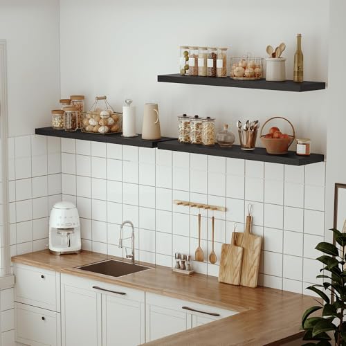 Single Floating Shelves 48x10” Set of 1