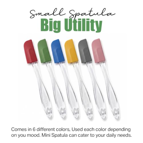 6 Piece Mini Spatula Set (6 Count)