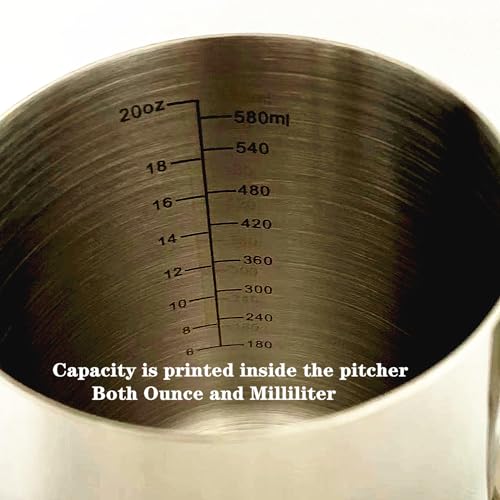 Milk Frothing Pitcher for Coffee