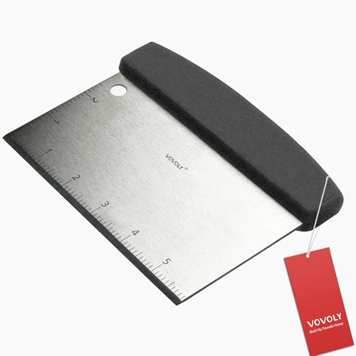 Multipurpose Bench Scraper Kitchen Utensil for Flat Top Griddle