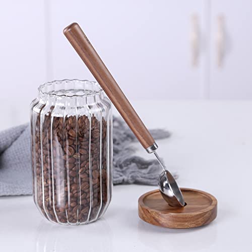 Wooden Long Handle Coffee Scoop