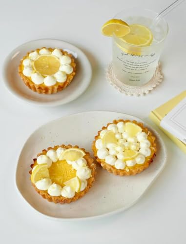 4 Inch Mini Quiche Pans Black 6 Pack. Egg Tart Molds w (6 Count)