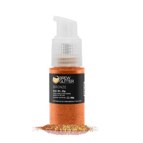 Brew Glitter Edible Drink Glitter Pump 1x 25g for Cocktails