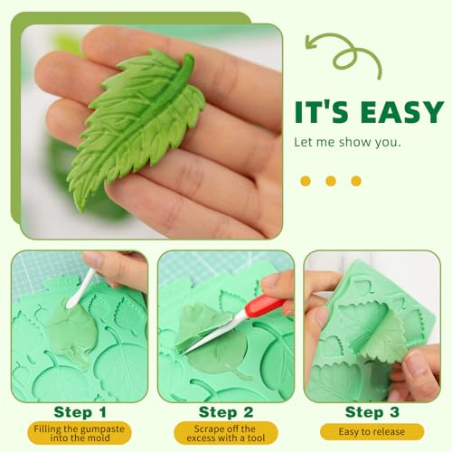 Leaf Molds Silicone