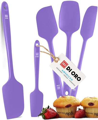 DI ORO Silicone Spatula Set (5 Count)