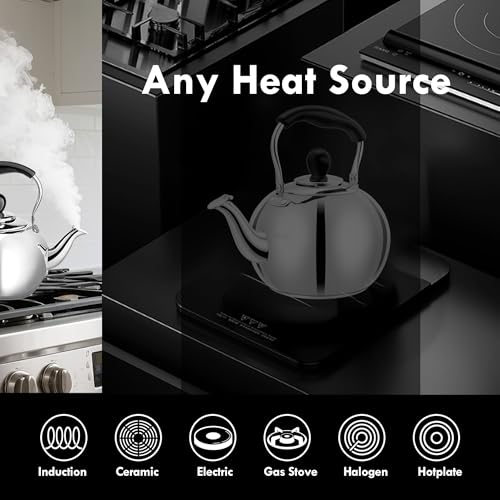 Stovetop Tea Kettle with Whistle