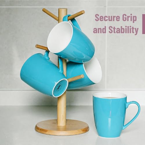 BTaT Porcelain Coffee Mugs Set