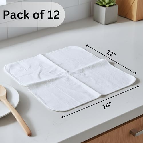 Flour Sack Shop Towels (12 Count)