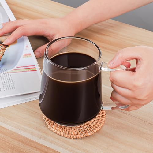 16oz Stackable Glass Mugs Set of 2 (32 Count)
