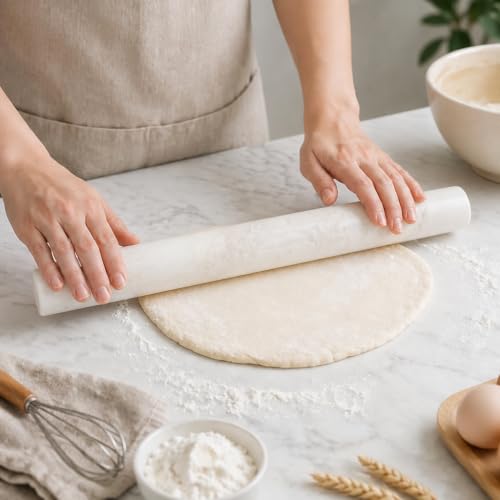 Natural Marble Rolling Pin for Baking