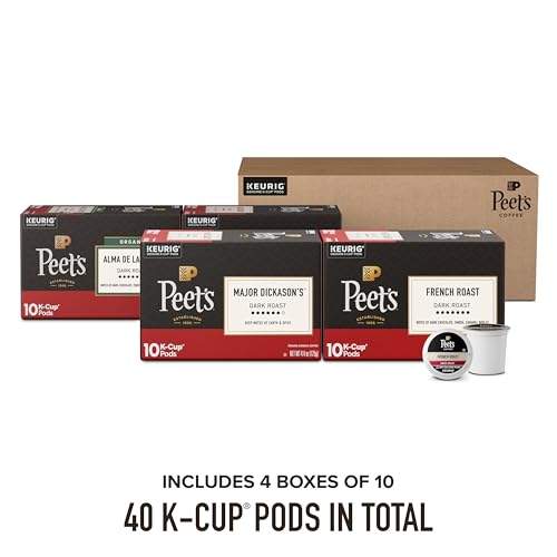 Coffee Pods Dark Roast Variety Pack (40 Count)