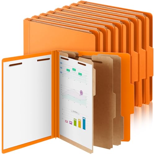 12 Pcs Classification Folder Letter Size