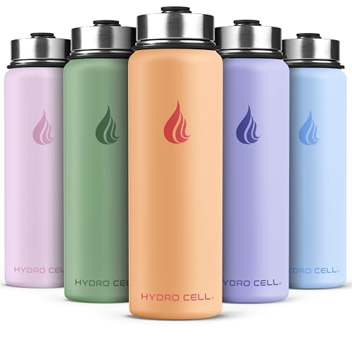 Stainless Steel Insulated Water Bottle with Straw