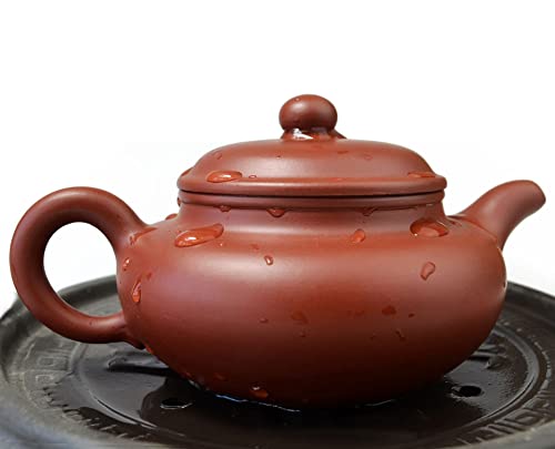 Teapot 8.6oz Chinese Genuine Black Clay Zisha Classics Pot Infusers Tea