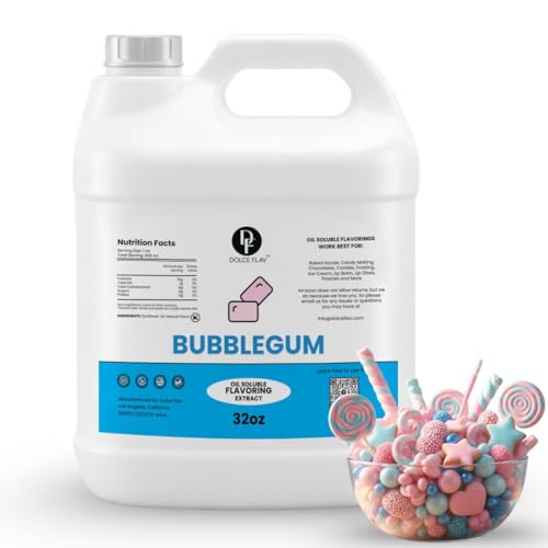 Bubble Gum Flavoring Oil 32 oz (32 Fl Oz)