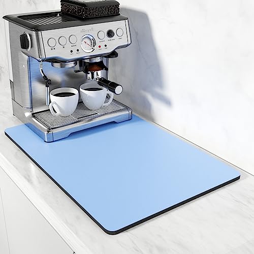 Coffee Mat 16" x 24" Coffee Bar Mats for Espresso Machine Station Accessories and Organizer
