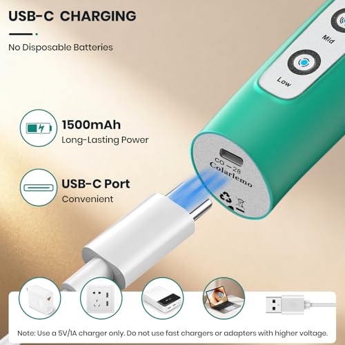 Milk Frother Handheld Rechargeable