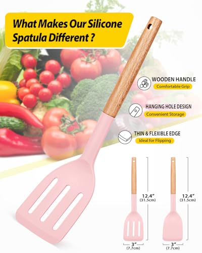 Pack of 2 Silicone Cooking Spatula (2 Count)