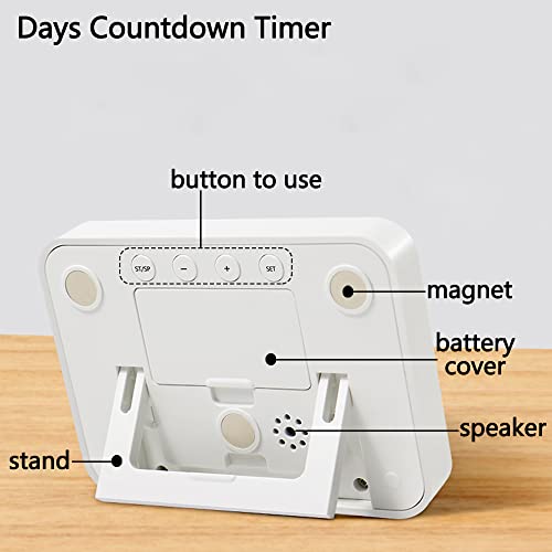 Digital Countdown Days Timer Clock