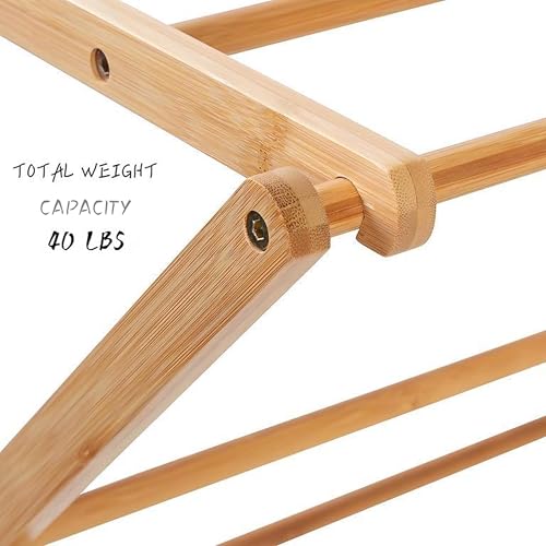 Collapsible Bamboo Drying Rack