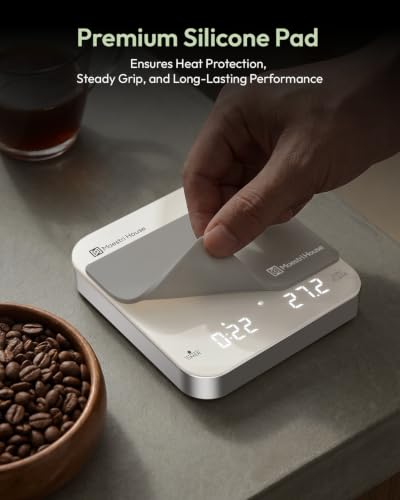S2 Espresso Coffee Scale with Timer 0.1g Precision Shot Scale