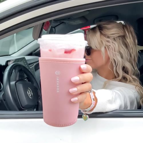 JavaSok Iced Coffee & Cold Soda Insulated Neoprene Cup Sleeve